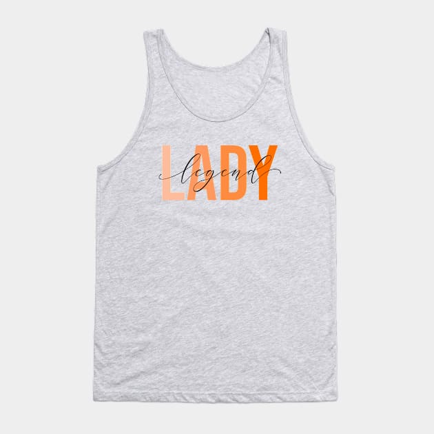 Lady Legend Tank Top by RainbowAndJackson